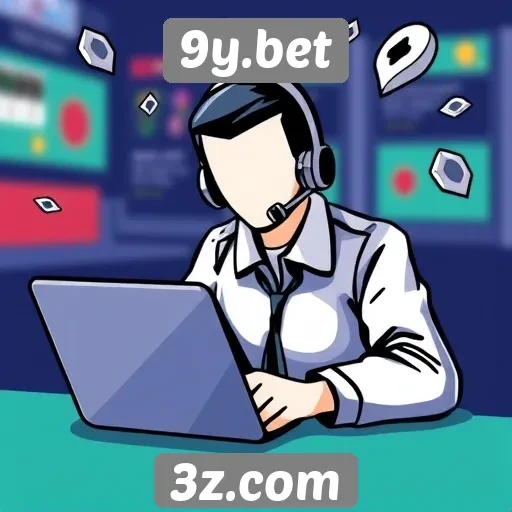 Plataforma 9y.bet oferece suporte ao jogador 24 horas